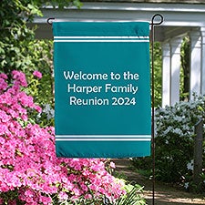 Family Reunion Personalized Garden Flag - 45241