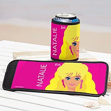 Barbie Personalized Can  Bottle Wrap  - 45378