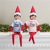 Personalized Candy Cane Love Elf on the Shelf Shirt  - 45379