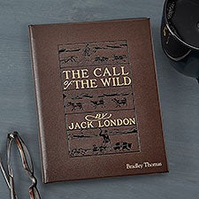 Call of the Wild Personalized Leather Book - 45380D