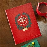 A Christmas Carol Personalized Leather Book  - 45381D