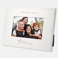 Personalized Logo Tremont Silver 5x7 Picture Frame - 45389
