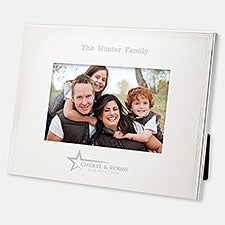 Personalized Logo Tremont Silver 5x7 Picture Frame  - 45389