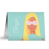 Malibu Barbie Personalized Note Cards - 45424