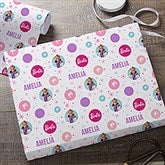 Merry & Bright Barbie™ Personalized Wrapping Paper - 45425