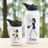 philoSophie's® Pickleball Personalized Double-Wall Vacuum Insulated Water Bottle - 45528