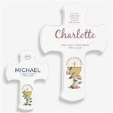 First Communion Icons Personalized Cross  - 45570