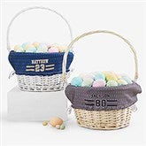 Sports Jersey Personalized Easter Basket - 45582