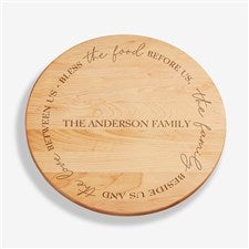 Bless the Food Before Us 15quot; Personalized Lazy Susan - 45603