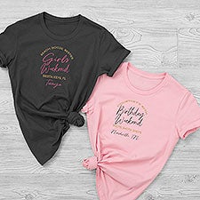 Girls Trip Personalized Ladies Shirts - 45624
