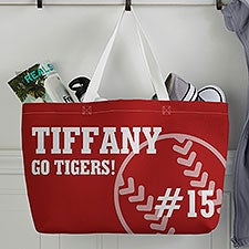 Softball Personalized Tote Bag - 45632