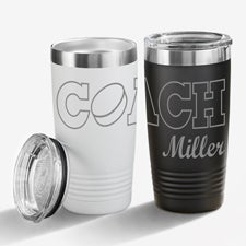 Coach Personalized Vacuum Insulated Stainless Steel Tumblers - 45652
