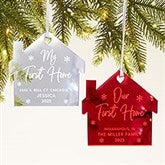 Our First Home Personalized Acrylic Ornament - 45718