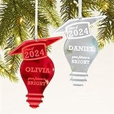 Bright Future Personalized Graduation Ornament - Acrylic - 45723