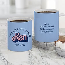 Ken Not Just Arm Candy Personalized Coffee Mugs  - 45736