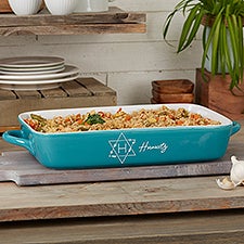 Passover Personalized Ceramic Casserole Baking Dish - 45760