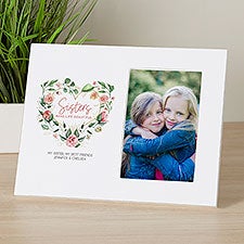 Sisters Personalized Off-Set Picture Frame - 45768