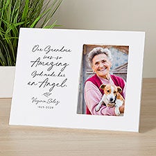 So Amazing God Made An Angel Personalized Off-Set Picture Frame - 45769