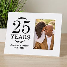 Love Everlasting Personalized Off-Set Picture Frame  - 45772