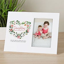 Daughters Personalized Off-Set Picture Frame - 45778