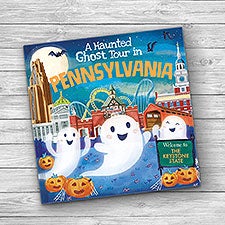Haunted Ghost Tour Where I Live Personalized Storybook  - 45798D