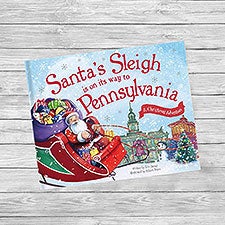 Santas Sleigh Is On Its Way Where I Live Personalized Storybook  - 45803D