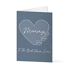 A Mothers Heart Personalized Greeting Card - 45859