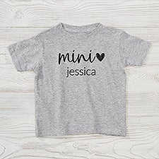 Mom  Mini Me Personalized Kids Shirts  - 45877