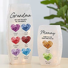 Birthstone Constellations Personalized Frosted Tabletop Light - 45883