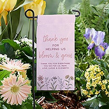 Love Blooms Here Personalized Mini Garden Flag - 45893