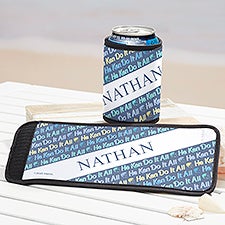 Ken Do It All Personalized Can & Bottle Wrap  - 45982