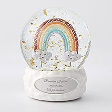 Rainbow Engraved Snow Globe - 46039