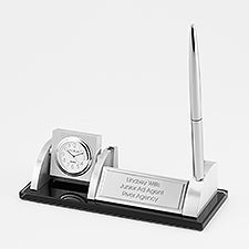 Engraved Spinning Cube Pen Stand for the Professional - 46248