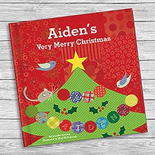 My Very Merry Christmas Personalized Board Book  - 46286D