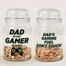 Game Mode Personalized Glass Treat Jar - 46303