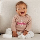 Playful Name Embroidered Baby Sweater - 46378