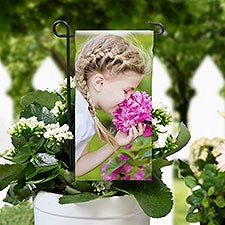 Personalized Photo Mini Garden Flag  - 46425