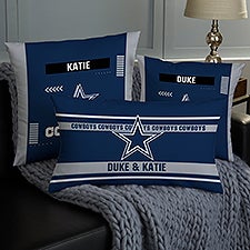 NFL Dallas Cowboys Classic Personalized Throw Pillow - 46464