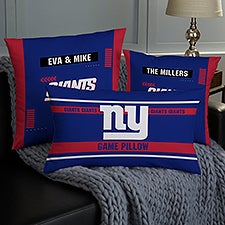 NFL New York Giants Classic Personalized Throw Pillow - 46465