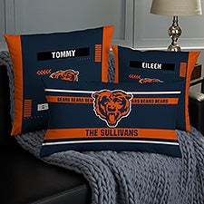 NFL Chicago Bears Classic Personalized Throw Pillow - 46466