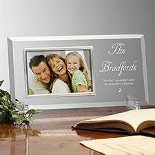 Glass Personalized Picture Frames - Reflections Design - 4653