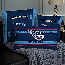 NFL Tennessee Titans Classic Personalized Throw Pillow - 46594