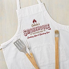 Smokehouse Personalized Apron  Potholder  - 46628