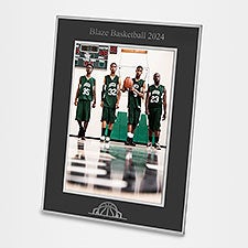 Personalized Logo Flat Iron Black 8x10 Picture Frame - 46696
