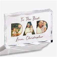 Memories With Dad Personalized Photo Keepsake  - 46726