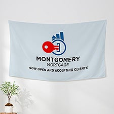 Personalized Logo Promotional Wall Tapestry - 46740
