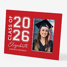 Collegiate Year Personalized Graduation Frame  - 46788