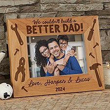 Couldnt Build A Better Dad Personalized Frame  - 46806
