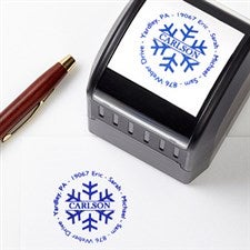 Custom Snowflake Address Stamp - 4682