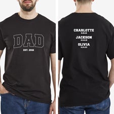 His Roster Personalized 2-Sided Mens Shirt  - 46835